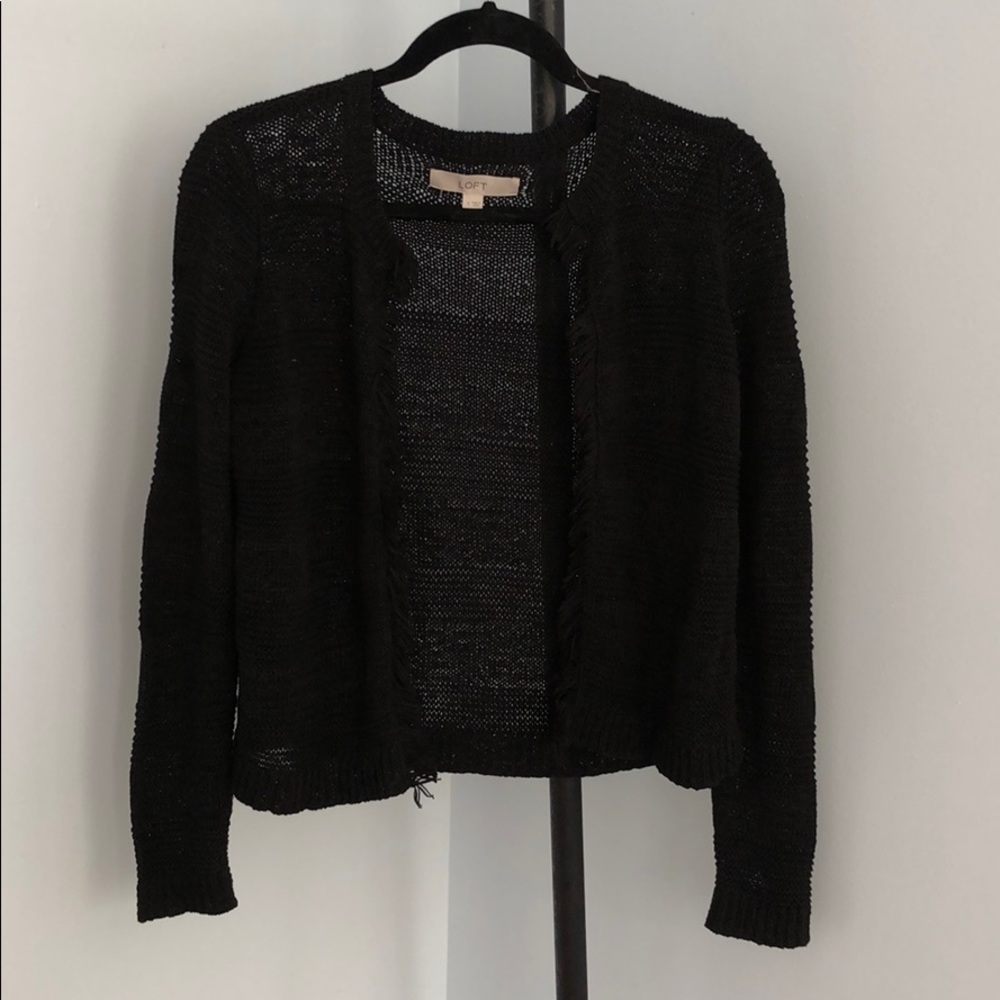 Loft black sweater